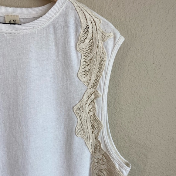 HOST PIC! FREE PEOPLE Bonsai Tee in White Small - Picture 3 of 6